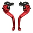 thumbnail image 1 of Palancas de embrague de freno cortas para motocicleta, repuesto ajustable para DUCATI Scrambler 400 800 1100 Sport SpecialRed, 1 of 9