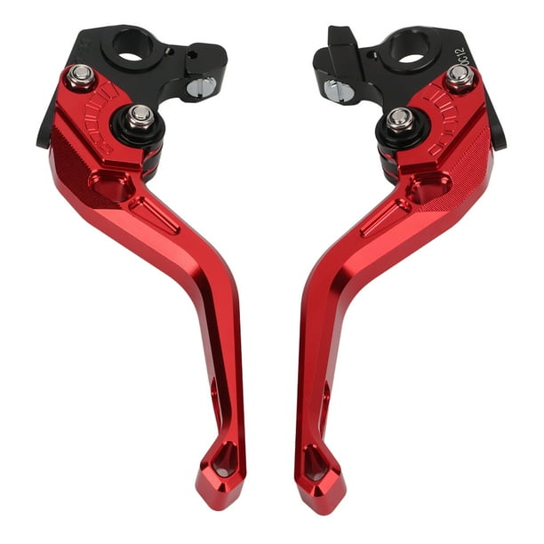 Palancas de embrague de freno cortas para motocicleta, repuesto ajustable para DUCATI Scrambler 400 800 1100 Sport SpecialRed