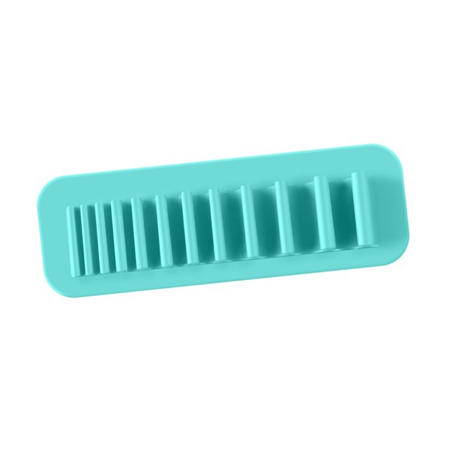 Estante de Almacenamiento Salvador para secado de brochas de maquillaje Verde