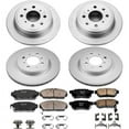thumbnail image 2 of PowerStop Front and Rear Geomet Coated Brake Rotor and Pad Kit Fits: ACURA HONDA Select Models CRK689, 2 of 4
