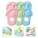 thumbnail image 2 of KAKOWELY 3 piezas de juguete molar portátil para cachorros, protección dental, juguete masticable con forma de zapatilla, suministro para mascotas, 2 of 5