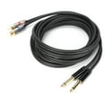 thumbnail image 2 of Audio Adapter Balanced Cable,JORINDO Dual 6.35mm Male Audio Adapter Cord Audio Cord Unbeatable Value, 2 of 14