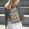 thumbnail image 6 of Yiaed Fashionable Paisley Print Backpack, Premium Laptop Backpack, Travel Backpack for Women, Lightweight Backpacks, Comfortable Back Pack-Small, 6 of 7
