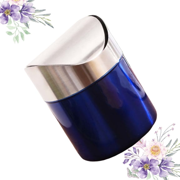 CIMAXIC small trash can Trash Can Stainless Steel Waste Storage for 1Pack