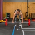thumbnail image 3 of PRISP Olympic Bumper Weight Plate - Rubber Plate for 2 Inch Olympic Barbell with Steel Insert; Pairs, Sets and Single Plates Available, 3 of 9