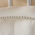 thumbnail image 3 of Kaarina Fabric Headboard, Queen/Full, Ivory, 3 of 4