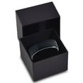 thumbnail image 4 of Charming Jewelers Tungsten Wedding Band Ring 7mm for Men Women Comfort Fit Black Pipe Cut Brushed Lifetime Guarantee, 4 of 5