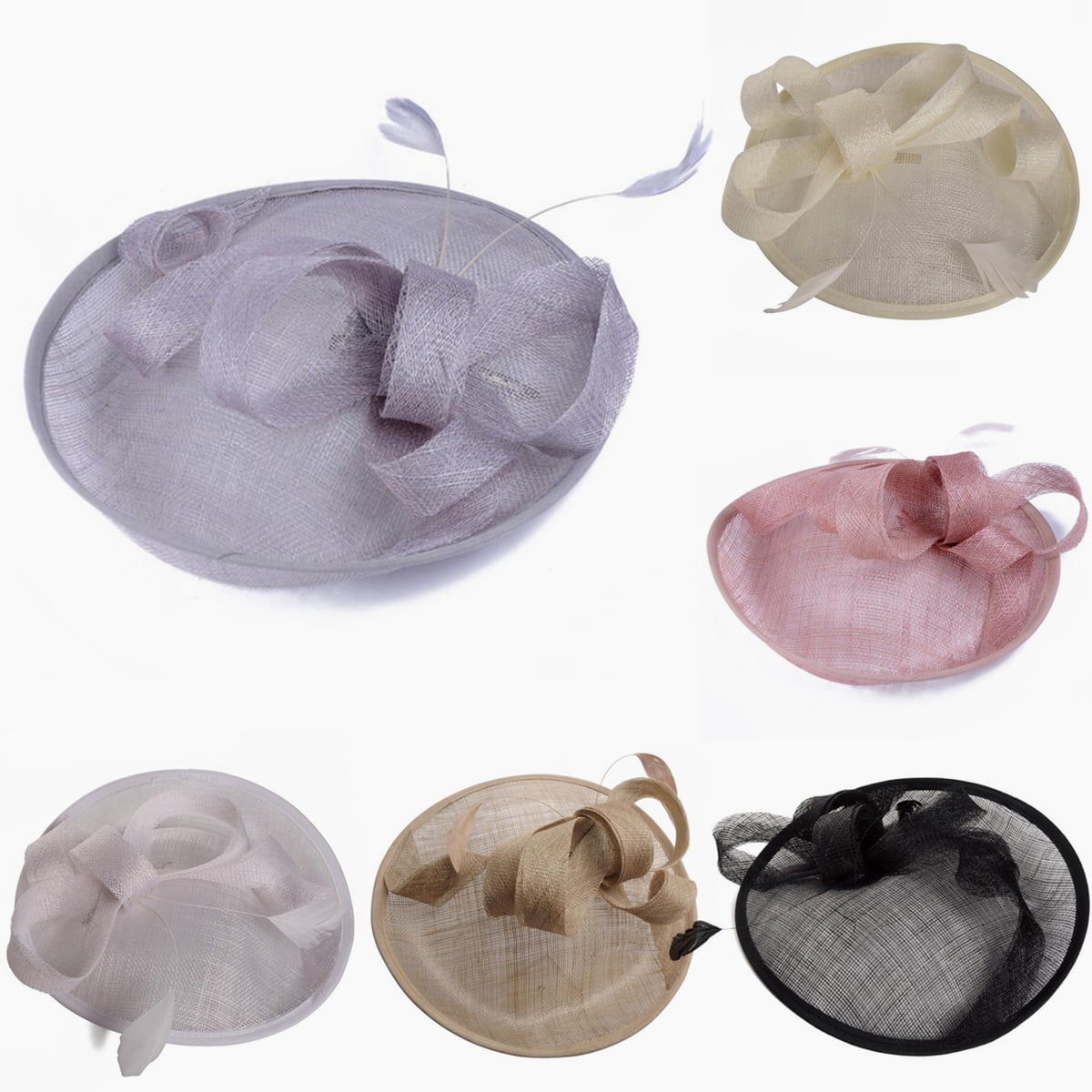 ladies grey occasion hats