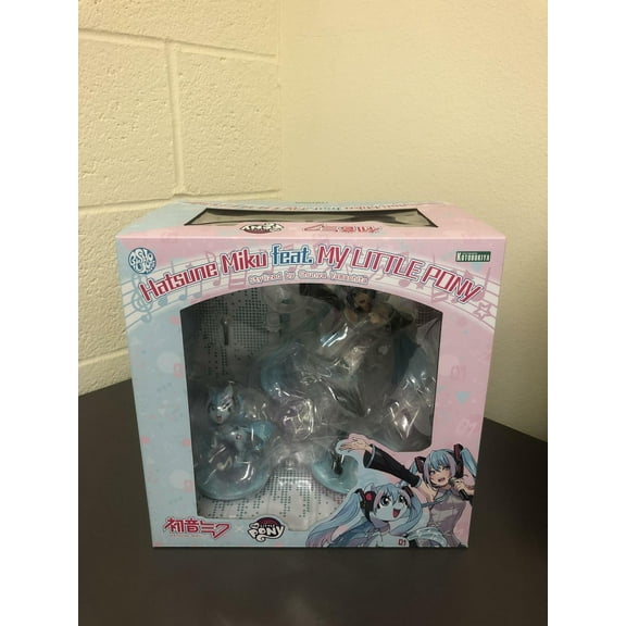 Kotobukiya Hatsune Miku. My Little Pony Bishoujo teen Action Figure, Multicolor, 1.68 lb