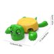 thumbnail image 2 of Copa de tortuga de plástico tazón aislada adorno tortuga creativa (verde amarillo), 2 of 6