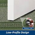 thumbnail image 7 of FLOORHUG Non-slip Kitchen Rug Set, Absorbent Floor Mat Set of 2, Machine Washable Kitchen Mat Set for Kitchen, Bathroom, Laundry Room, Bedroom, 20”x32”+20”x48”, Green, 7 of 7