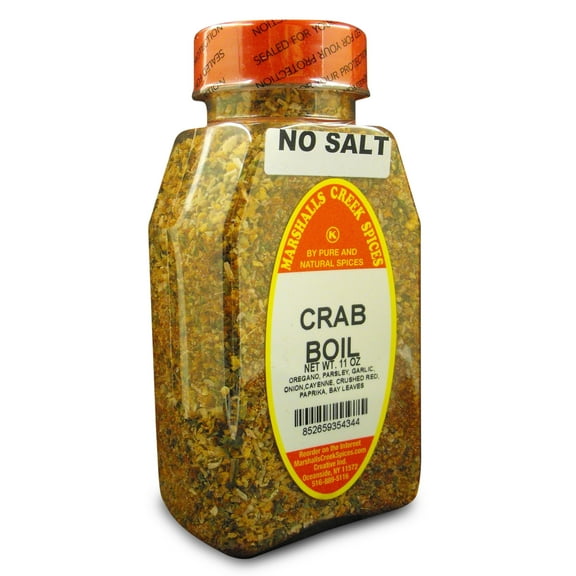 Marshalls Creek Spices (3 PACK) CRAB BOIL SEASONING NO SALT