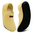 thumbnail image 3 of Women's and men's slippers, plush slippers, warm and anti-slip home slippers and socks, 3 of 7