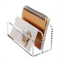 thumbnail image 3 of Organizador de Correo de Acrílico para Mostrador con Compartimentos para Clasificar Cartas, para la Oficina., 3 of 5