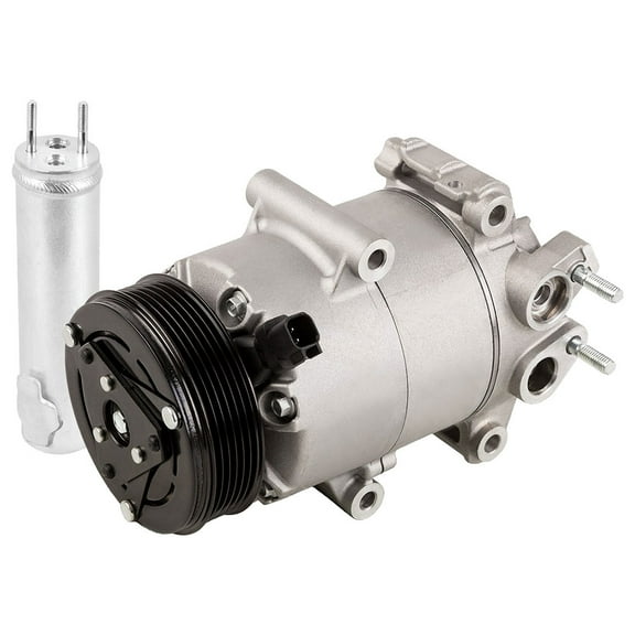For Ford Fiesta 1.6L 2014 2015 AC Compressor w/ A/C Drier - BuyAutoParts