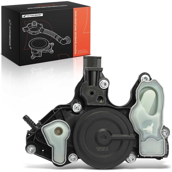 A-Premium PCV Valve Engine Crankcase Vent Valve Oil Separator - Compatible with 2015 VW Golf & 2015-2017 Audi A3 A6 A4 allroad Quattro - 1.8L 2.0L - Replace# 06K103495T