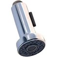 thumbnail image 1 of Cabezal rociador de grifo cromado, reemplazo de grifo de cocina de fácil instalación y buena calidad, grifo de fregadero de doble función de plástico ABS, diseño ergonómico para tareas de limpieza, 1 of 5