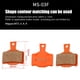thumbnail image 3 of Pastillas de freno de bicicleta MEROCA para Shimano M315 446 XTR M975 SAINT M810 (MS-03F), 3 of 6