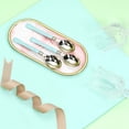 thumbnail image 6 of Efavormart 24 Pack 7" Plastic Spoon Golden Plastic Silverware with Blue Handle, 6 of 11