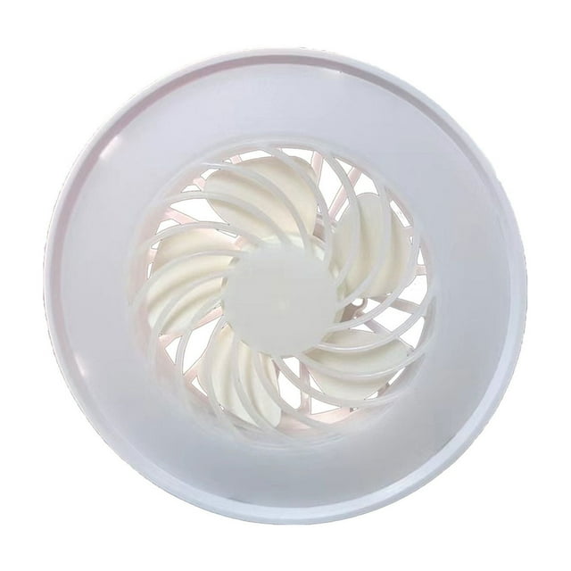 Ceiling Fans with Lights,Led Ceiling Light 85-265V Usable E27 Screw Fan Light Ceiling Fan with Lights Enclosed Low Fan Light Ceiling Light with Fan Hidden Fan Delier Intelligent Dimmin