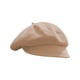 thumbnail image 2 of Gorra de boina ajustable de verano para mujer - gorra de playa fina, transpirable, informal para actividades al aire libre, negra/beige/caqui, 2 of 6