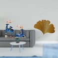 thumbnail image 2 of Estatua de ciervo, figura de resina, adorno de ginkgo, decoración de pared de hierro forjado, superficie lisa, ideal para sala de estar, dormitorio y, 2 of 8