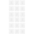 thumbnail image 4 of 24 Pcs  Adhesive Shelf Support Punch Free Shelf Support Self Adhesive Shelf Pegs, 4 of 6