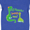 thumbnail image 4 of Inktastic My Memaw Loves Me Grandson Dinosaur Boys Baby Bodysuit, 4 of 5