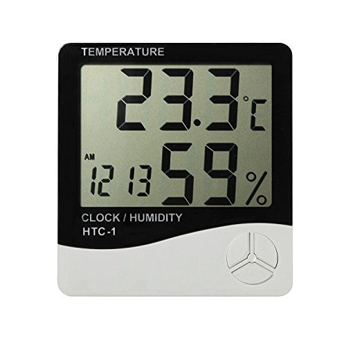 TopoLite 4 Carbon Air Filter Duct Inline Fan Exhaust Kit Timer Fan Speed Controller 4 Filter Kit Hygrometer Thermometer for Hydroponics Indoor Plants Growing