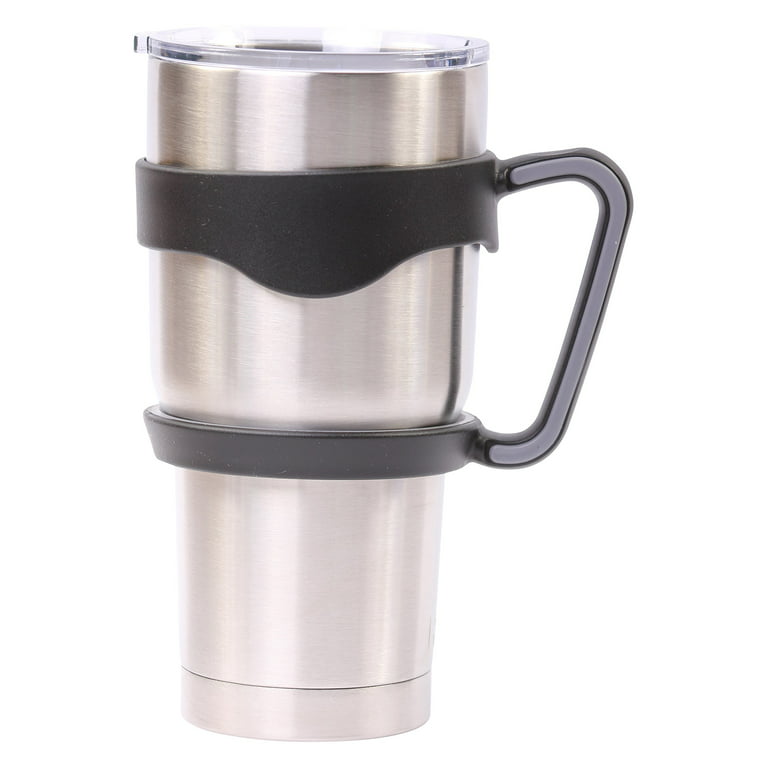 Replacement Lid for Ozark Trail 30 oz + 4 Stainless Steel Straws CocoStraw Vacuum Yeti RTIC Tumbler Rambler Drinking Cup