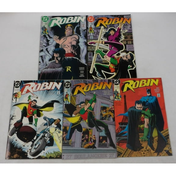 Robin #1-5 VF/NM complete series Chuck Dixon - Batman ; DC