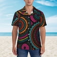 thumbnail image 3 of Men's Hawaiian Shirt Short Sleeve Button Down Shirts for Men, 3 of 8