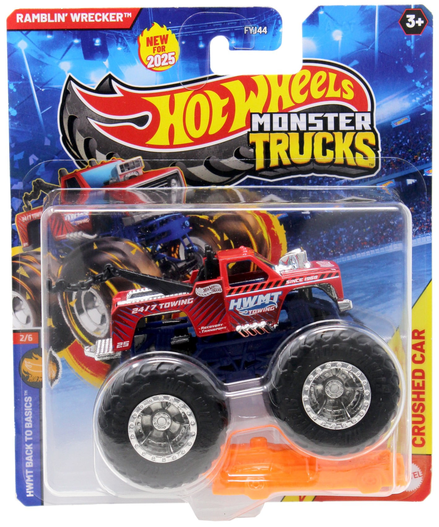 Hot Wheels Freestyle Wreckers Socal Crusher Diecast Car - Walmart.com