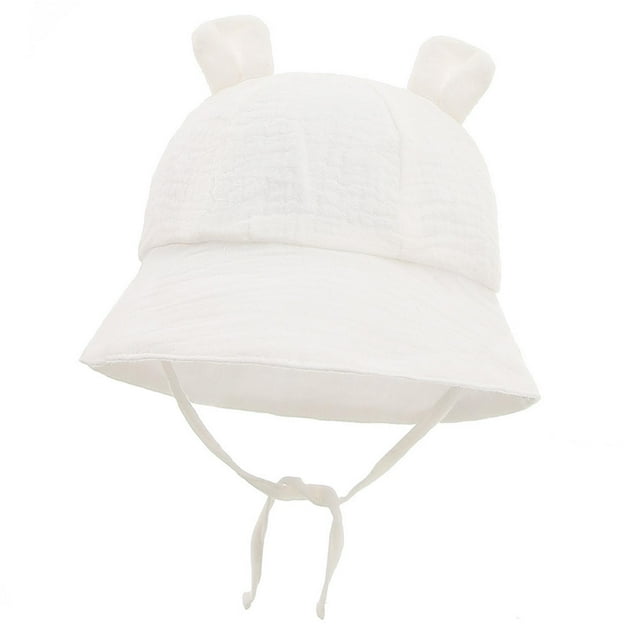Sombrero De Cubo Para Bebé Niños Gorra De Playa Gorra Infantil Lindo Ala Ancha Sombrero Para El Sol Recién Nacido
