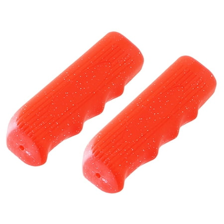 Lowrider Bicycle Bike Custom Grips KRATON Rubber Sparkle RED. Bike Part, Bicycle Part, Bike Accessory, Bicycle
