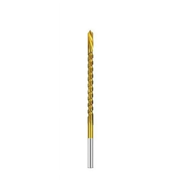 3mm Titanium Coated Drill Bit Spiral Jagged Saw Composite Twist New