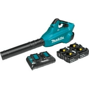 Makita XBU02PT1 18V X2 (36V) Blower Kit with 4 Batteries, Blue