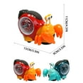 thumbnail image 3 of Luminous Crab Interactive Sensory Toys for Kids Educational Music Crawling Toy Learning Home, 3 of 8