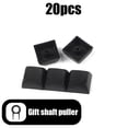 thumbnail image 1 of 20PCS Profile PBT Keycaps Mechanical Keyboard Mixded Color Blank Keycaps Custom Gamer Mx Switch No Engraved Key Cap, 1 of 10