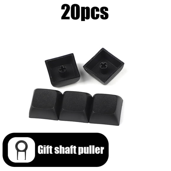 20PCS Profile PBT Keycaps Mechanical Keyboard Mixded Color Blank Keycaps Custom Gamer Mx Switch No Engraved Key Cap