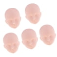 thumbnail image 4 of bedienty 5PCS Charming Skin Tone Doll Heads For 1/6 Dolls Practicing Makeup Head Male Sculpt Style A 5Set, 4 of 6
