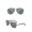 Gun frame dark green, variant on Polarized Sunglasses for Men, Retro Metal Frame, UV Protection, 60mm Lens Width, Model 1879