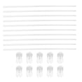 thumbnail image 1 of unbranded 1Jgo Varillas Y Clips Transparentes Para Soporte De Plantas En Acrílico Flexible Y Reutilizable, 1 of 8
