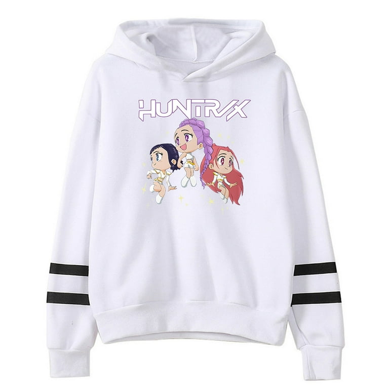 Moonsky Kpop Demon Hunter Baseball Jacket,HUNTR/X LOGO Cute Tiger Derpy Avatar Spring Autumn Boy Girl Teen Short Baseball Uniforms Graphic T Shirt St