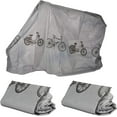 thumbnail image 3 of Cycle Guardian, Fit Multiple Bike Types Outdoor Gray Cover, Dustproof Strong Durable Polyester for Indoor Outdoor Use, Anti-Uv Material Bike Shield, 3 of 5