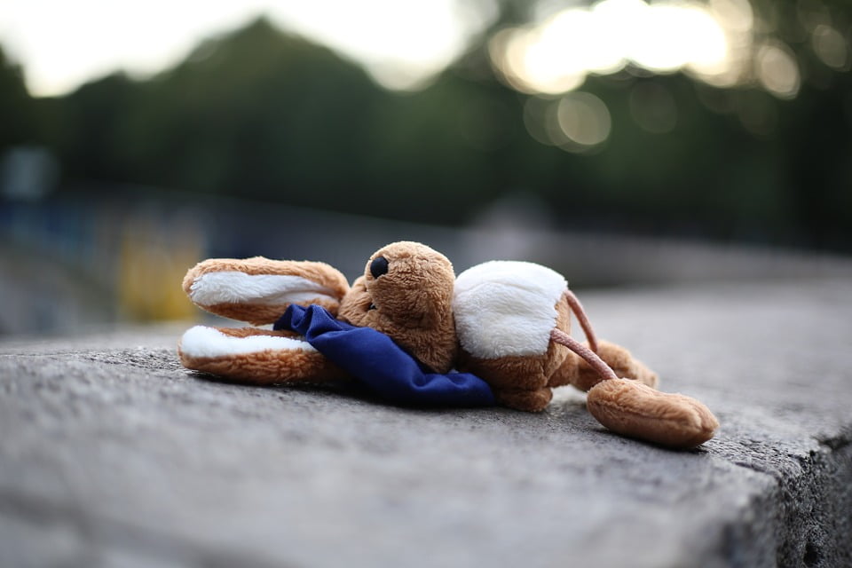 sad stuffed animals
