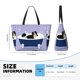 thumbnail image 4 of Fotbe Bernese Mountain Dog Sitting Bath Tub Bolsa de Viaje para Playa - Resistente al Agua, Bolsa Tote de Gran Capacidad y Ligera con 7 Bolsillos para Mujeres y Hombres, 4 of 7