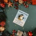 thumbnail image 4 of Acrylic Pocket Hug Cards Uplifting Inspirational Ornament for Home Office Desk Shelf Gift(Penguin), 4 of 6