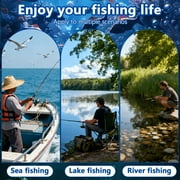 10 pcs Fishing Lures,Spin Composite Sequins Metal Lure,Fake Bait Simulated Bait Fishing Lure,Fishermen Gear Spinner Baits,Freshwater Saltwater Equipment Fishing Hook for Fishing Lover,Gift for Men