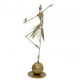 thumbnail image 2 of Estatuilla de estatua de niña de baile de jardín decoración de utilería de fotografía escultura de niña para comedor terraza muebles decoración del ho pájaro izquierdo Macarena Estatua de la bailarina, 2 of 8
